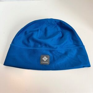 Columbia mens TRAIL SUMMIT Omi Heat Blue Gorpcore Hiking Outdoor Beanie Hat